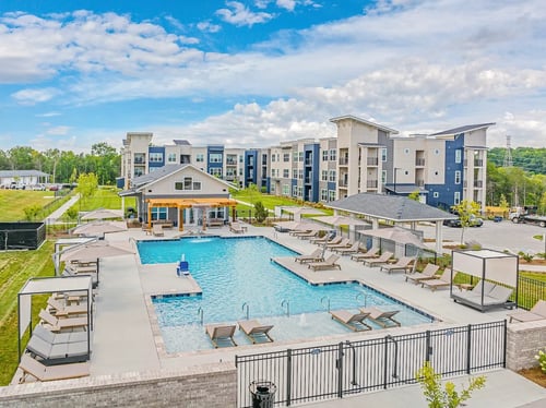 Property exterior at The Percy, Nashville, TN