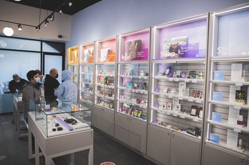 ann arbor dispensary interior