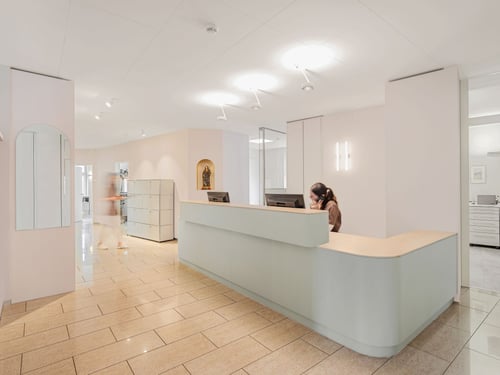 Empfang Zahnarztpraxis Feil – Zahnarzt St. Gallen
