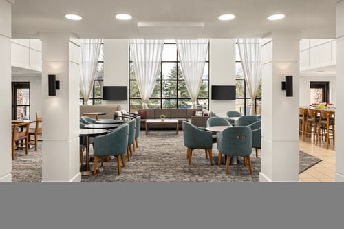 Relax in our Great Room with lots of natural light