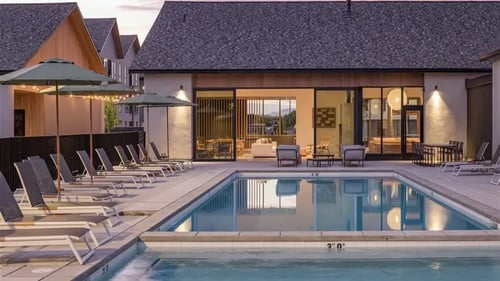 Pool at The Clara in Eagles, ID 83616