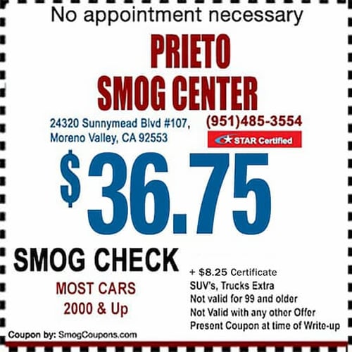 Smog Station Moreno Valley