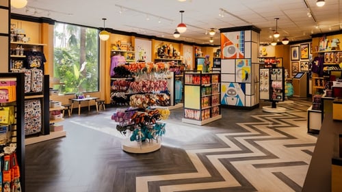 STOR-E shop located in Pixar Place Hotel at Disneyland Resort