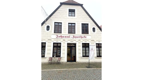 Aussenansicht der Johanni-Apotheke