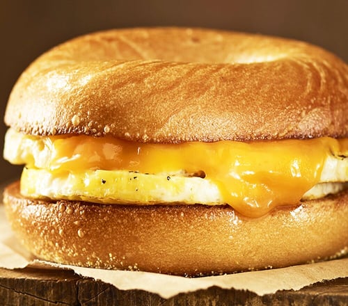 Einstein Bros. Bagels Classic Cheddar Egg Sandwich