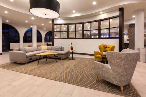 Enjoy our newly renovated hotel lobby