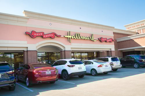 Retail space for lease in College Station, Texas, Hallmark