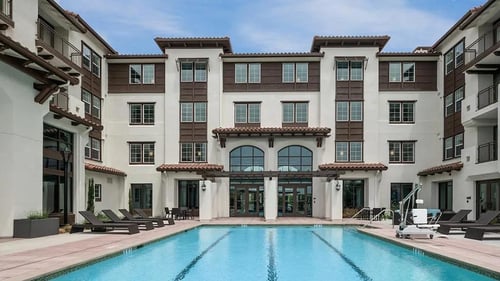 Building exterior at Deer Creek Apartments in San Ramon, CA 94582