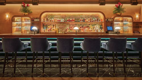 Step back in time to the roaring 1920s at The Count Room Speakeasy, a hidden gem nestled inside Bugsy & Meyer's Steakhouse at the Flamingo Las Vegas Hotel & Casino. This intimate lounge captures the vintage elegance of the speakeasy era with a modern twist, offering a curated selection of handcrafted cocktails and savory bites. Whether you're looking to cozy up with a date or celebrate with friends, The Count Room is the perfect place to enjoy a night of Prohibition-inspired revelry.