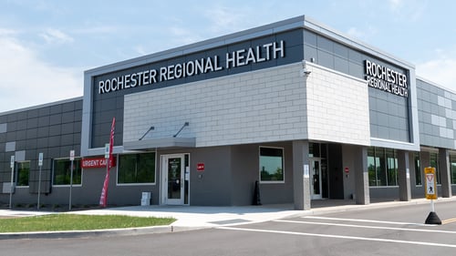 Exterior image of Rochester Regional Health Primary Care in Penfield, NY