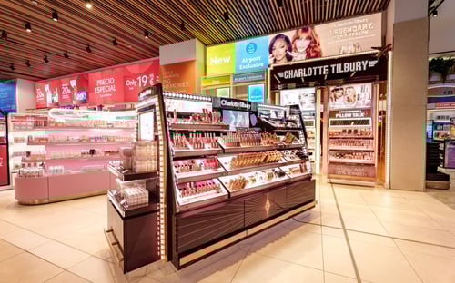 Charlotte Tilbury Makeup & Beauty Airport Store at Aeropuerto Gran Canaria, Spain