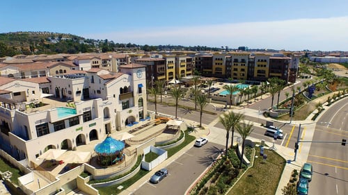Aerial View of Casa Mira View in Mira Mesa, San Diego, CA