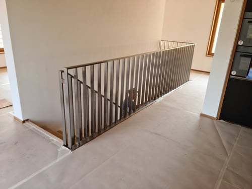 Chromstahlgeländer