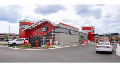 Tommy's Express Car Wash in Brampton, Ontario in Canada