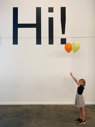 Beschriftung Liste Art Fair Basel 2021 - Produktion und Montage
