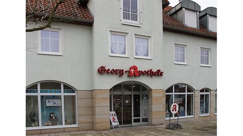 Aussenansicht der Georg-Apotheke