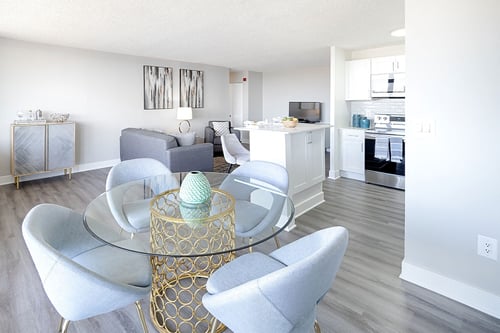 Living room at PREMIER @ CITY LINE, Pennsylvania