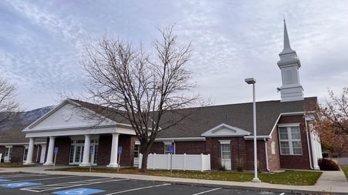 Church building at 1138 East 100 South, Payson, UT 84651