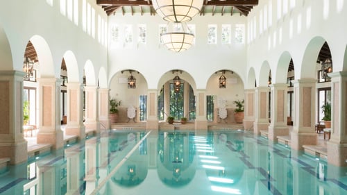 Indoor Pool at The Spa at Sea Island.