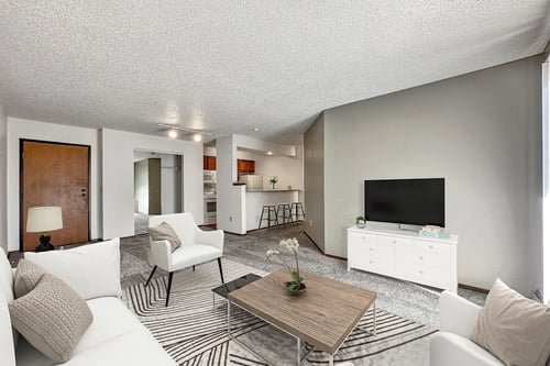 Spacious Living Room, Penbrooke Place, Sioux Falls, SD, 57106