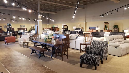 Sioux City Slumberland Furniture interior
