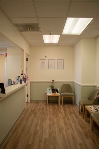 Lobby/Waiting area at Serenity Dental & Orofacial Wellness