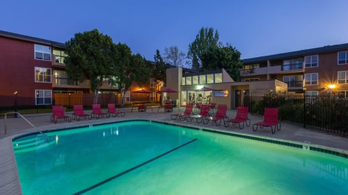 Swimming Pool at Carriage House in Fremont, CA 94536