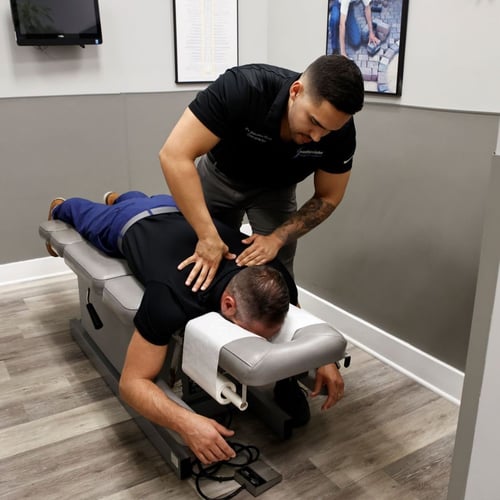 Eastpointe gym's massage therapy.