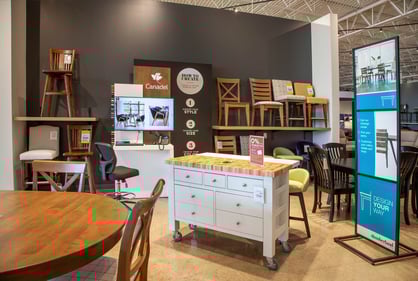 Bloomington Slumberland Furniture kitchen server