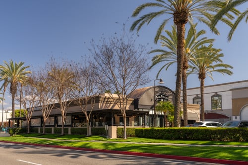 Outside of Karl Strauss Costa Mesa