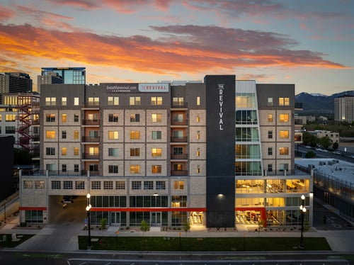 Exterior Building View at The Revival, in Salt Lake City, UT