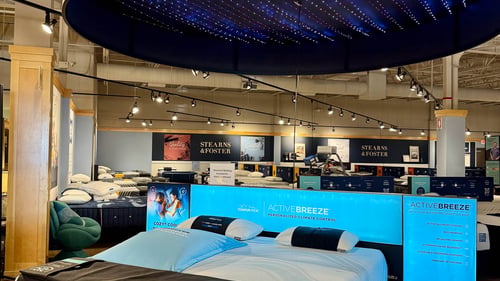 Woodbury Slumberland Furniture Sleep Solutions department