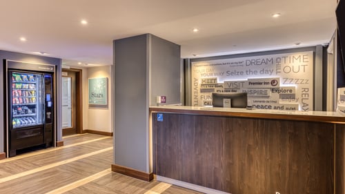 Premier Inn Liverpool (Roby) hotel reception