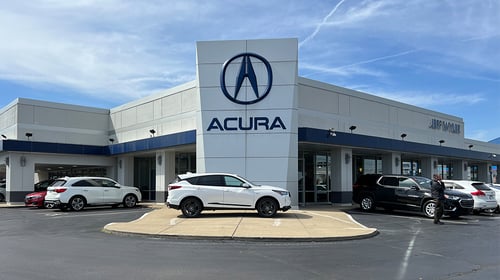 Main building at Jeff Wyler Acura of Fairfield specializing in Acura sales, service, and a premium dealership experience for the Fairfield, Ohio area.