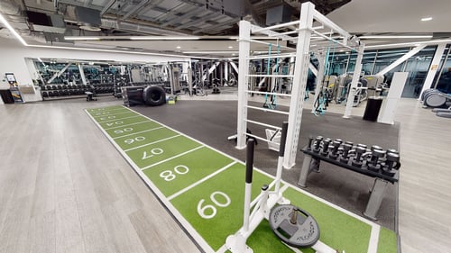 The gym at The Bridge Leisure Centre