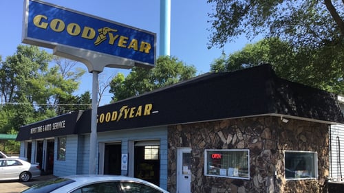Goodyear outside of building