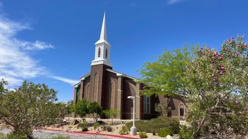 The Church of Jesus Christ of Latter-day Saints in Las Vegas, Nevada.