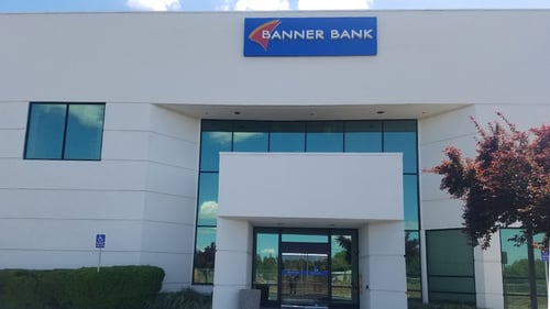 Banner Bank branch in Elk Grove, California