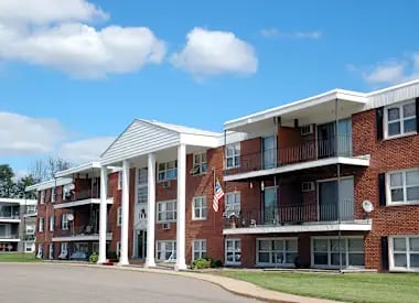 Property Building at Point of America Apartments in Brooklyn Park, MN