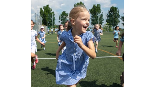 96% of our parents report in a recent survey that their children are happy at school.