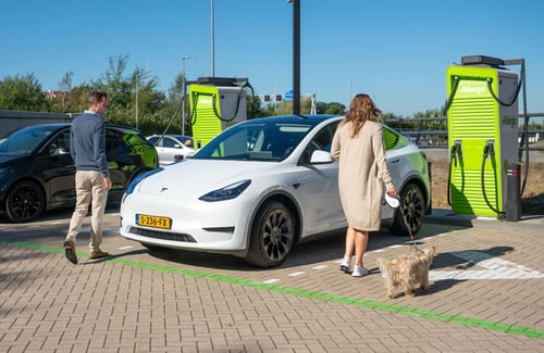 Allego EV charging station