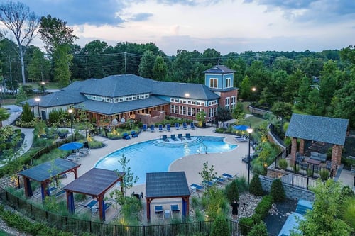Aerial View at Trailside Verdae Apartments, in Greenville, SC