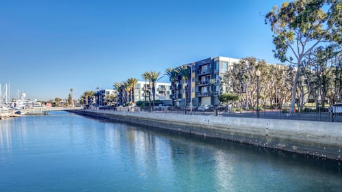 Apartment Complex at Marina Harbor, Marina del Rey