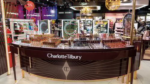 Dublin Airport Terminal 1 Charlotte Tilbury Makeup & Beauty Store