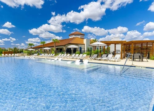 Resort-Inspired Swimming Pool