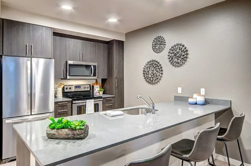 Island Kitchen at Upton Flats, Seattle, 98126
