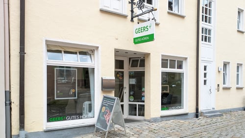 Außenaufnahme vom GEERS Fachgeschäft