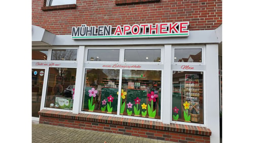 Aussenansicht der Mühlen-Apotheke