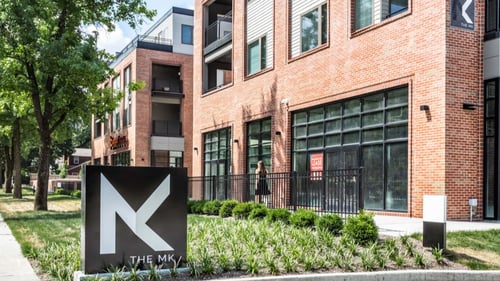 The Exterior Building at The MK, Indianapolis