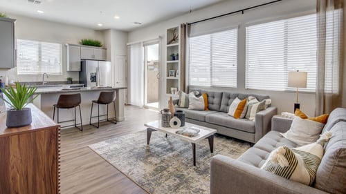 modern interior finishes at avilla enclave in Mesa, AZ